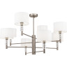 Потолочная люстра MAYTONI LINCOLN никель MOD527PL-08N